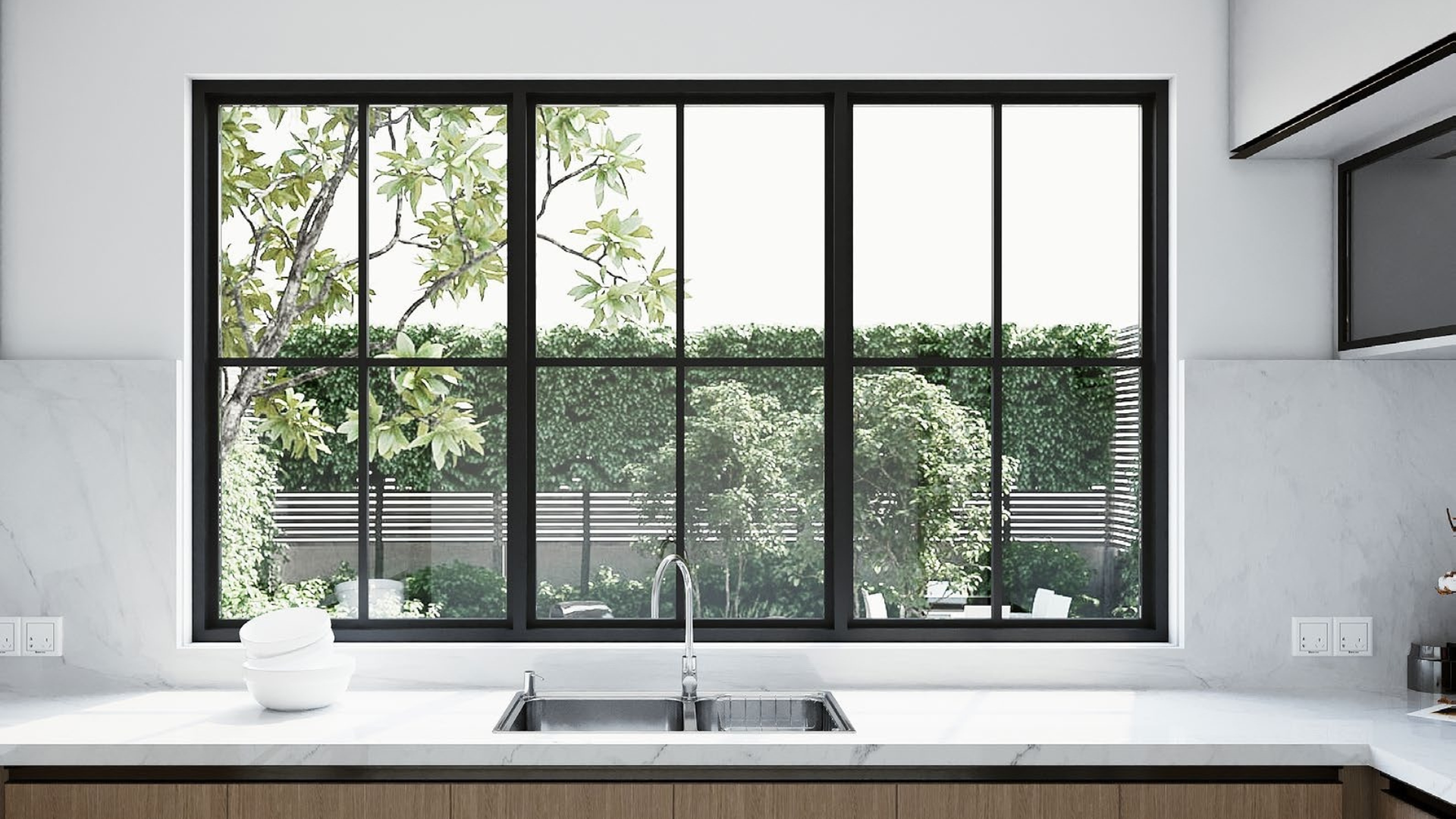 VLX 80 Fixed / Picture Window in Long Beach, CA | Lightwell Windows Long Beach - detail 3