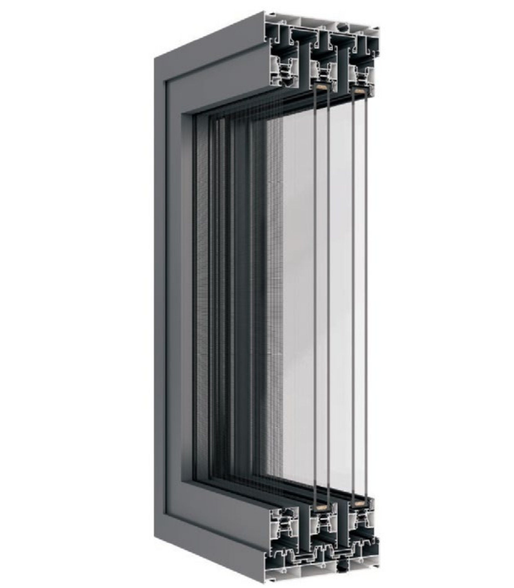 VLX 150 Heavy-Duty Sliding Door in Long Beach, CA | Lightwell Windows Long Beach - detail 2
