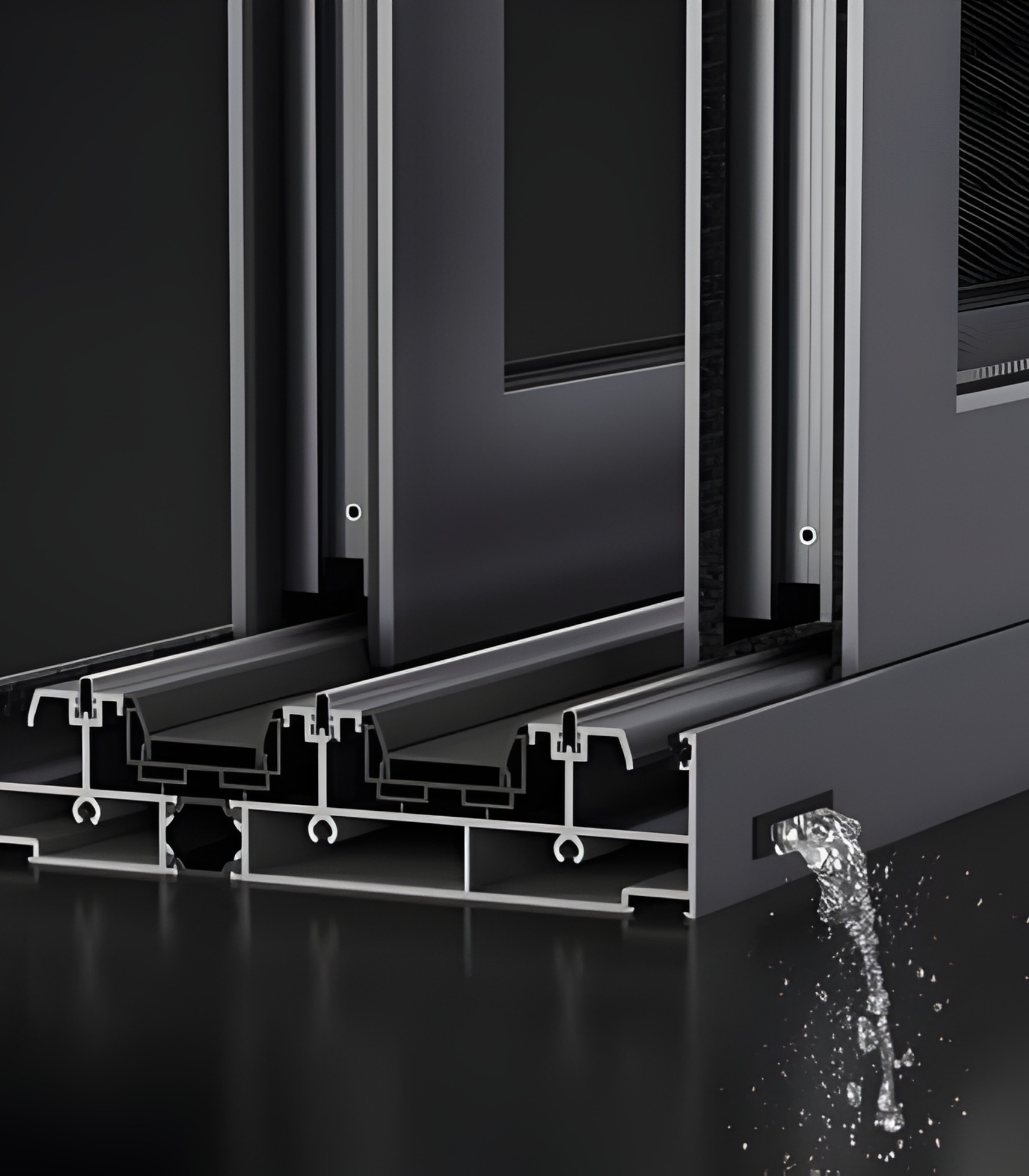 VLX 150 Heavy-Duty Sliding Door in Long Beach, CA | Lightwell Windows Long Beach - detail 6